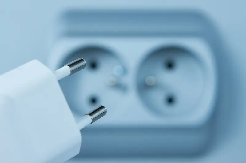 italy wall plug outlet charge iphone